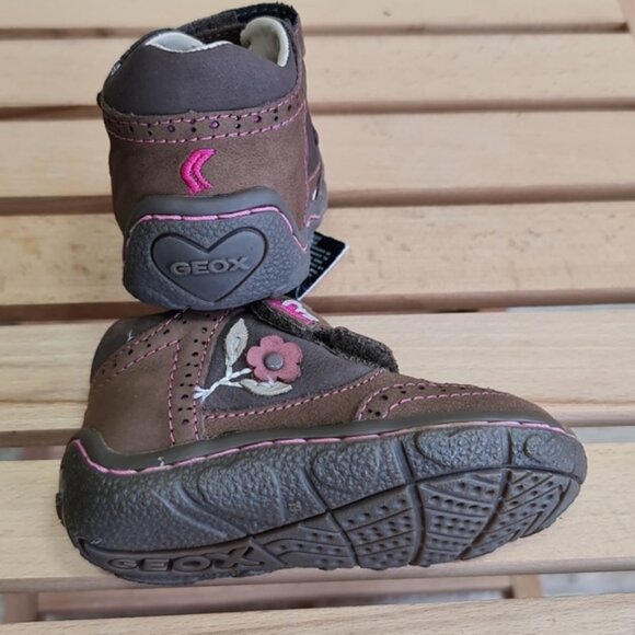Geox Baby Lolly First Walking Shoes Girls - Picture 4 of 6